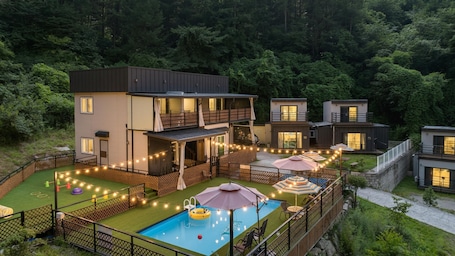 Fachada. Hongcheon Stoneisland Pension