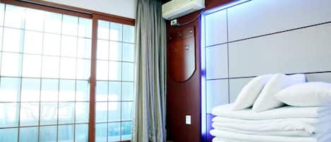 Chambre (Condo type ondol side ocean view) | 1 chambre, Wi-Fi gratuit, draps fournis