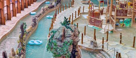 Indoor pool, a heated pool