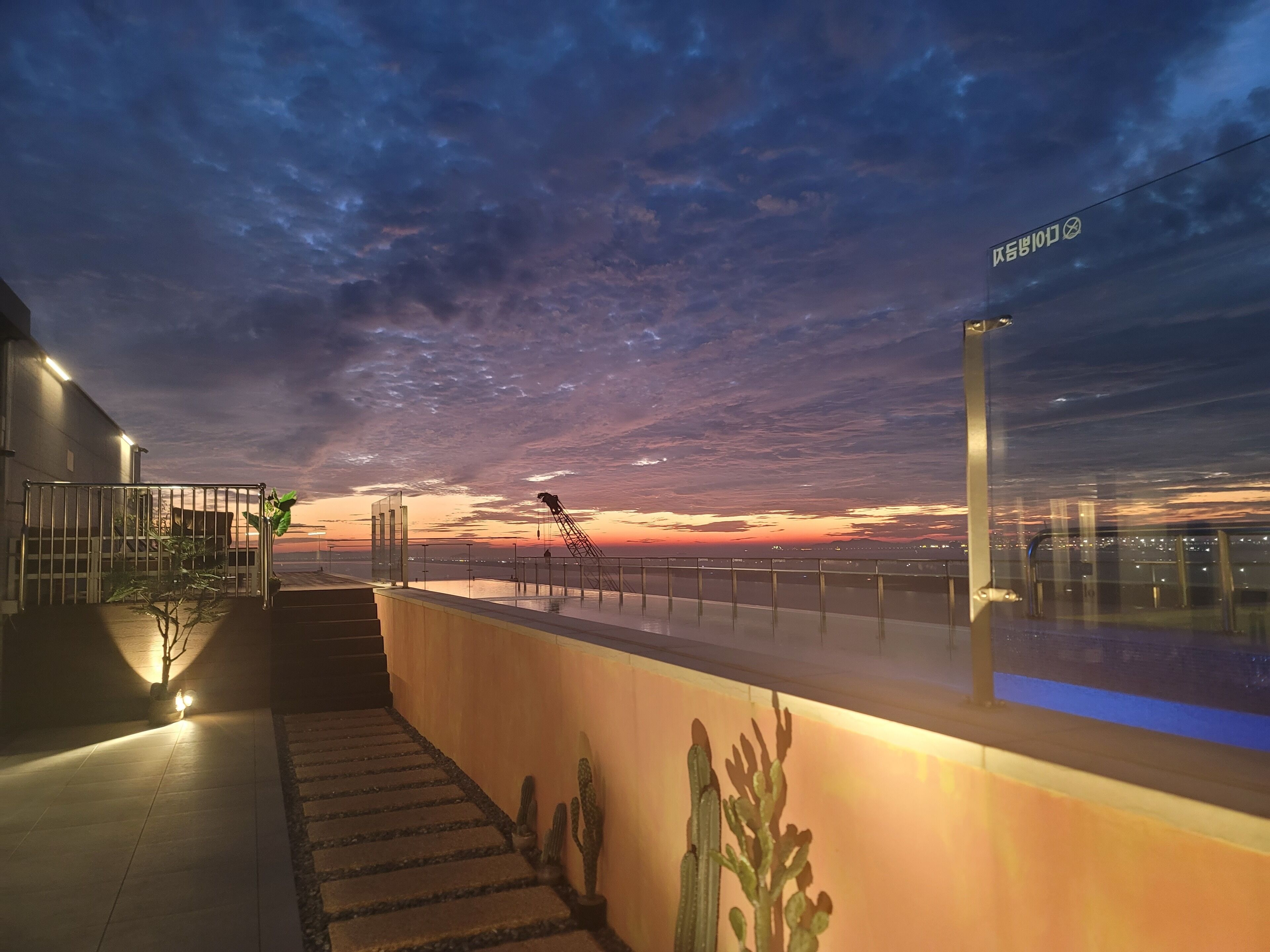 Seasonal outdoor pool