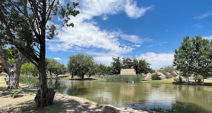 SPACE CASTLE: a 1950s Gas Station transformed into an Art Themed Wonderland