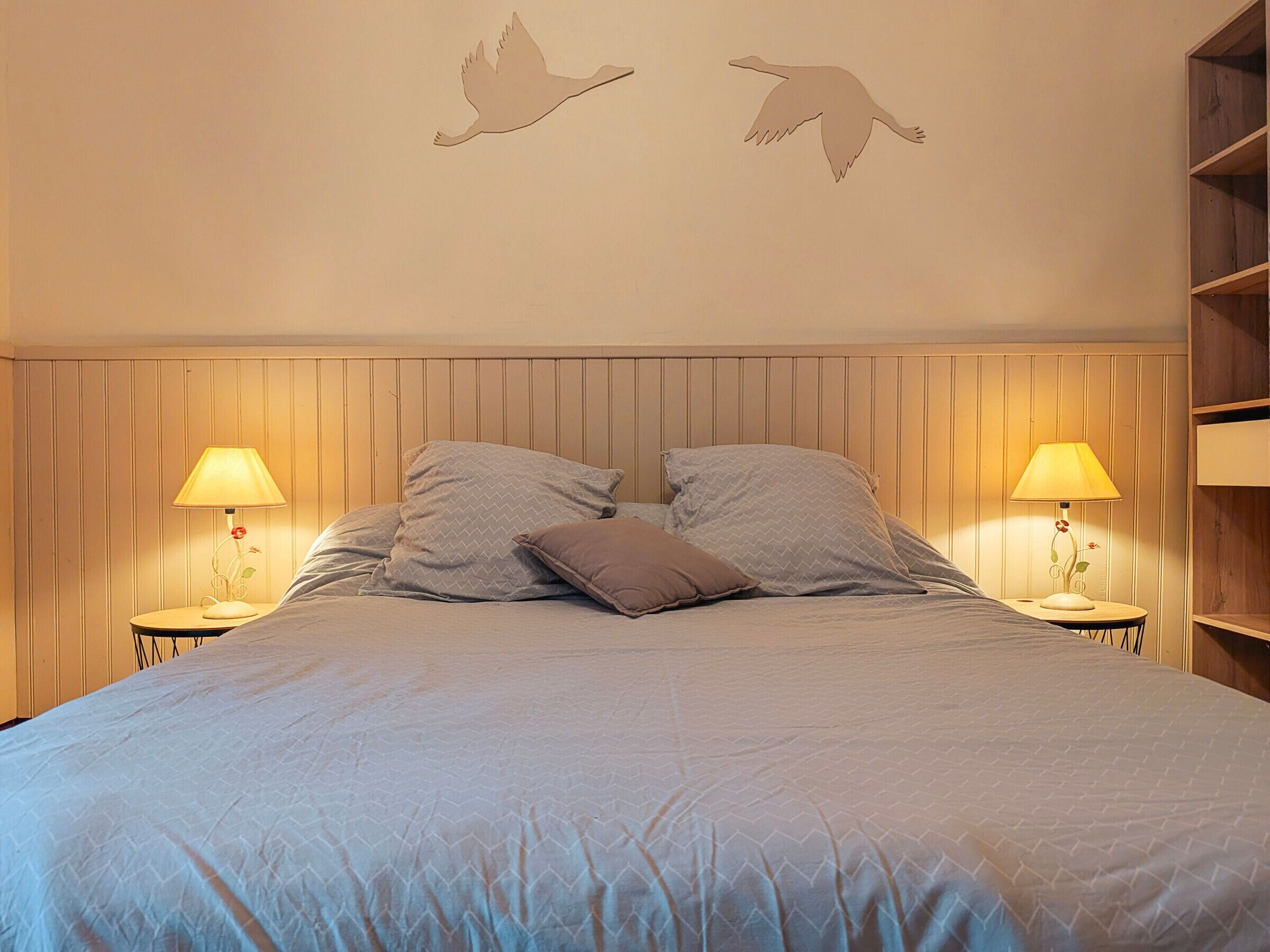 2 chambres, Wi-Fi gratuit, draps fournis