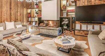 5* Chalet in Tignes with spa and games room, for 18 guests