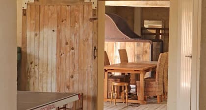 Restored farmhouse with heated indoor pool