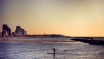 Nær stranden
