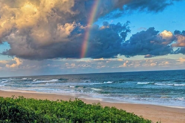 Beach nearby, white sand