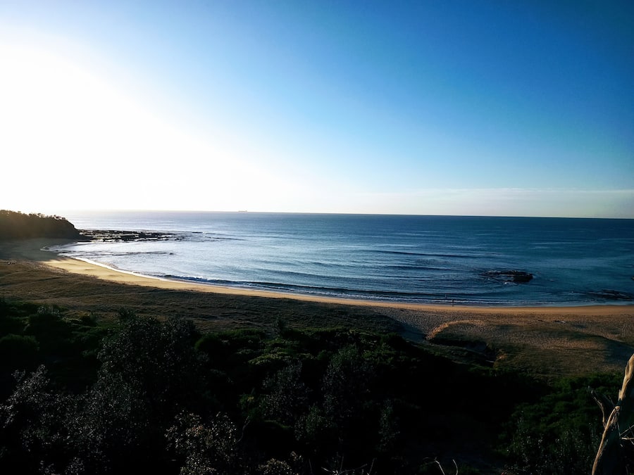 Beach nearby, white sand