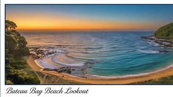 Beach nearby, white sand