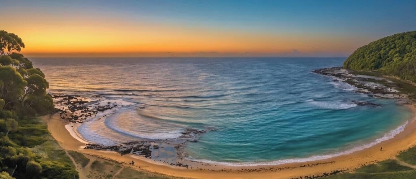 Beach nearby, white sand