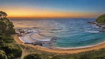 Beach nearby, white sand