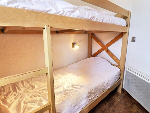 2 chambres, draps fournis