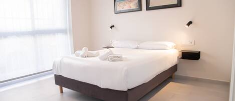 1 soverom, strykejern/-brett, reiseseng for barn og wi-fi (inkludert)