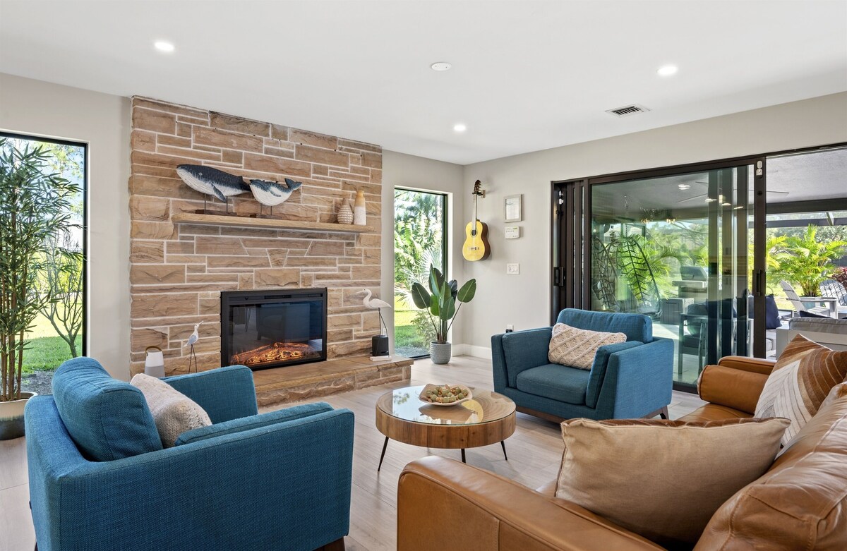 Photo 19 of Boho Chic Estate-40Ft Pool/Spa-Coolest House in Naples!