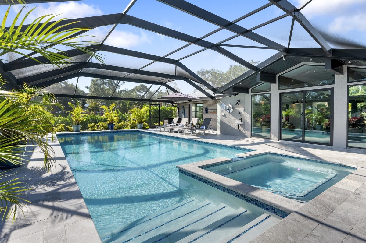 Photo 48 of Boho Chic Estate-40Ft Pool/Spa-Coolest House in Naples!