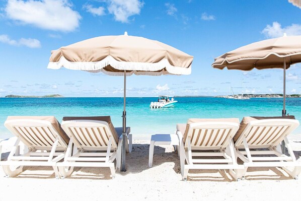 Beach nearby, beach towels