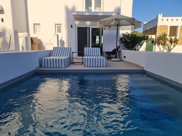 Alberca al aire libre 