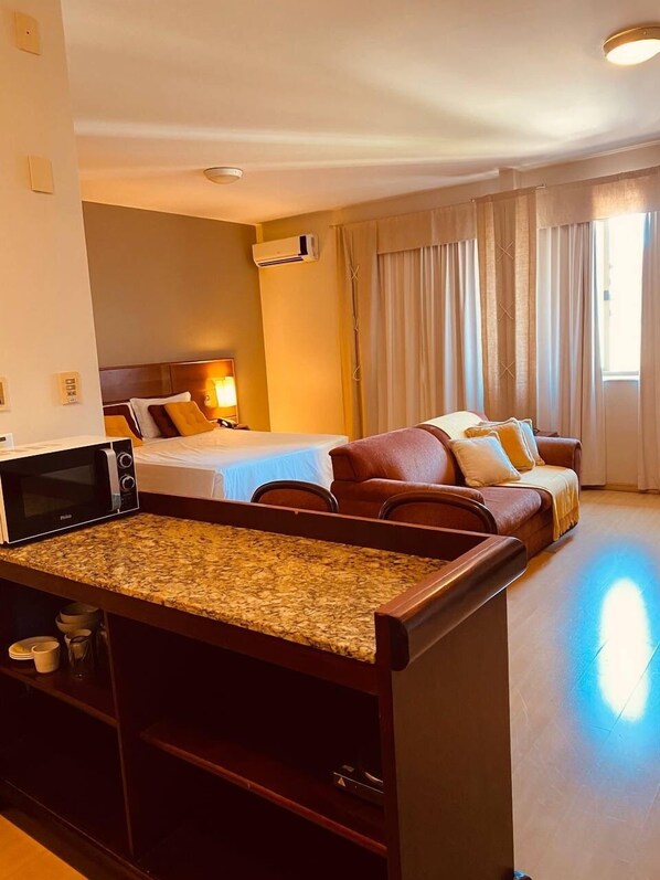 Blackout curtains, bed sheets - Apart-Hotel Prinz (Joinville)