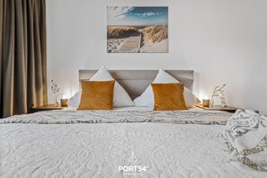 2 habitaciones, cuna de viaje, wifi gratis y ropa de cama 