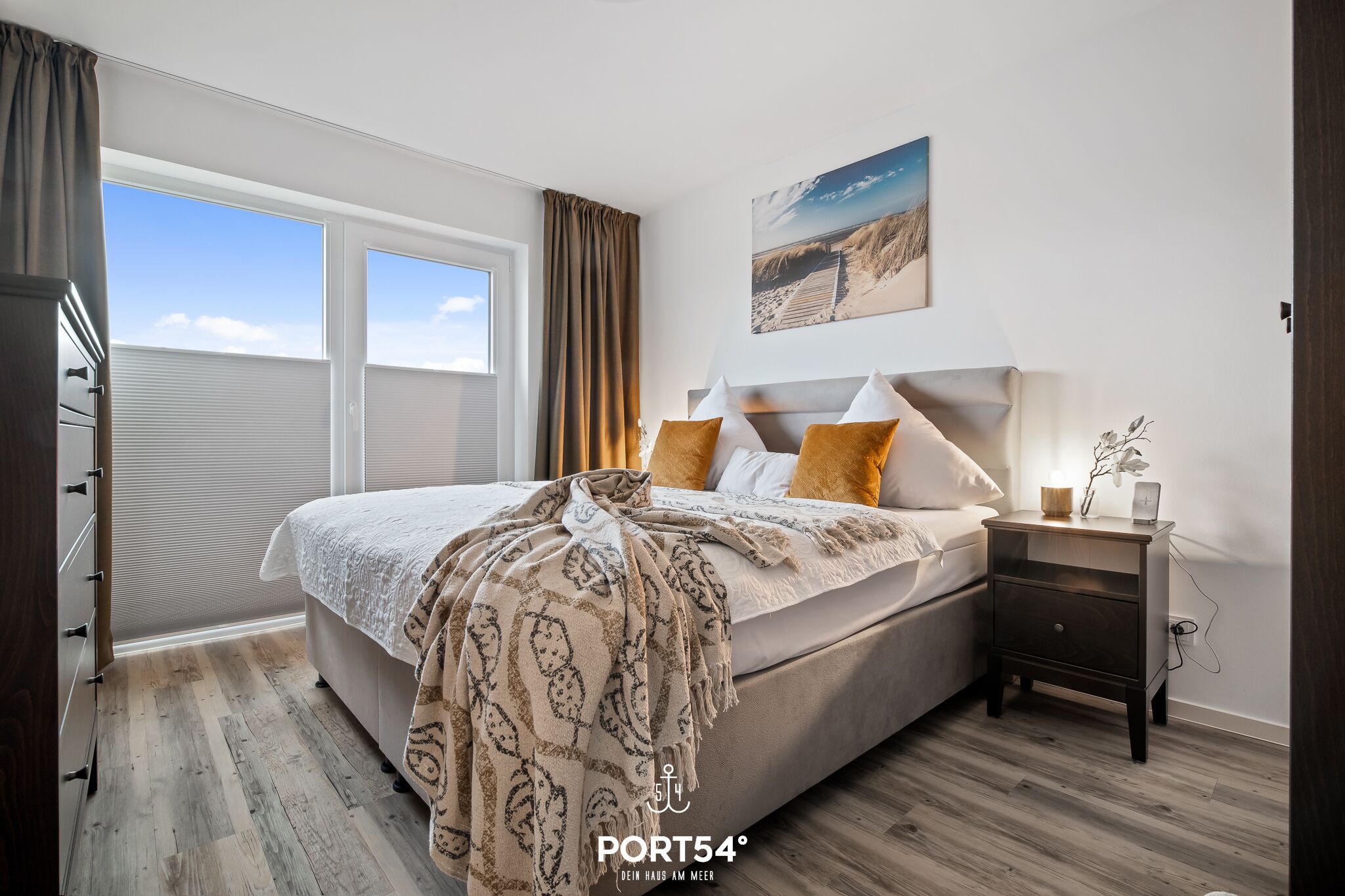 2 Schlafzimmer, Reisekinderbett, kostenloses WLAN, Bettwäsche