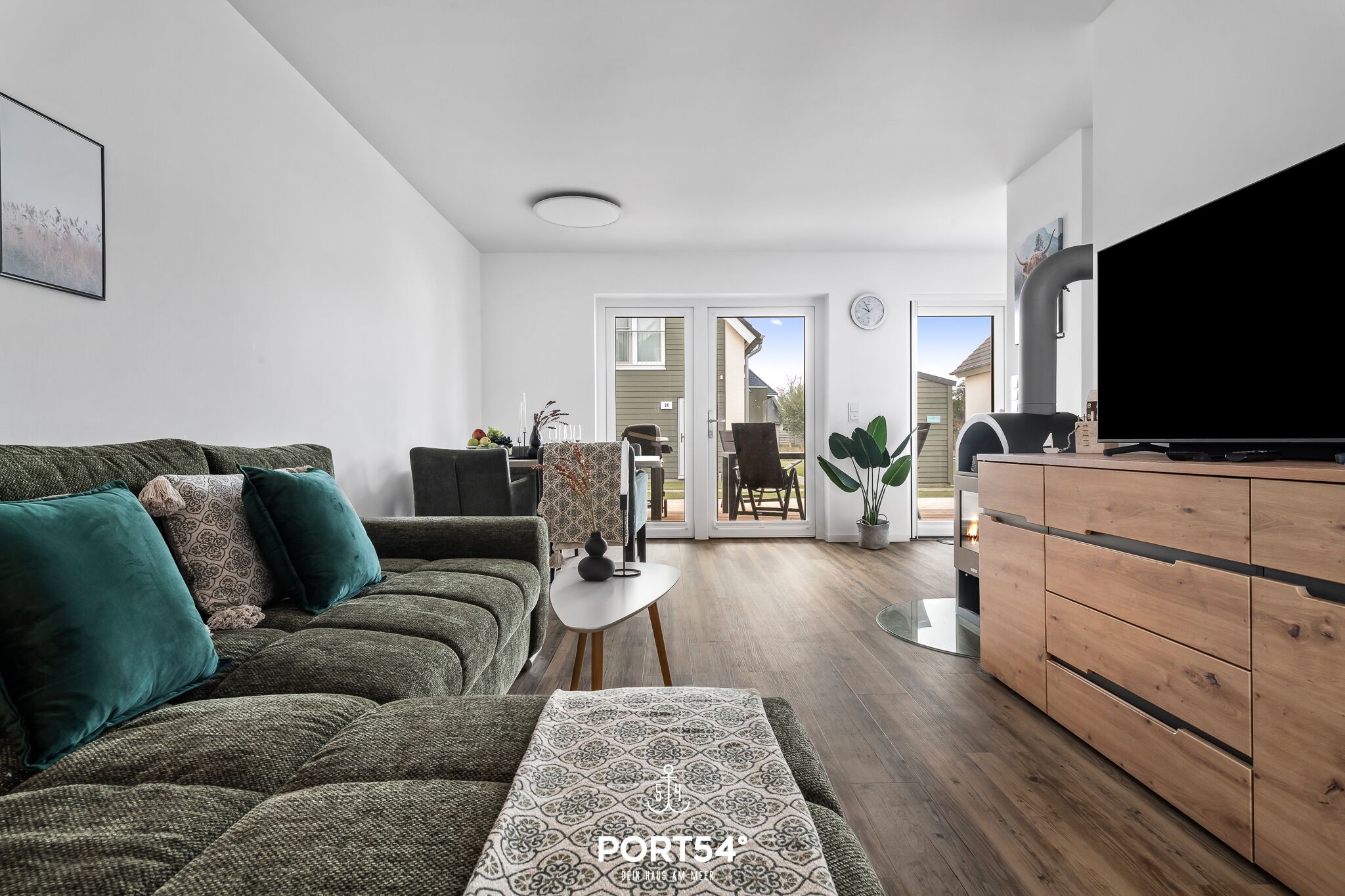 電視、壁爐、影像庫、音響