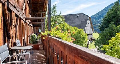 Ferienwohnung "Birke - Fiechterhof" mit offener Gemeinschaftsterrasse, Gemeinschaftsgarten und WLAN