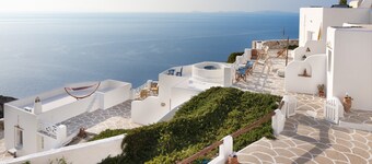 Haustierfreundliche Ferienwohnung 'Antiparos' mit Meerblick & Wi-Fi