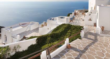 Appartement pour animaux "Antiparos" avec vue sur mer et Wi-Fi