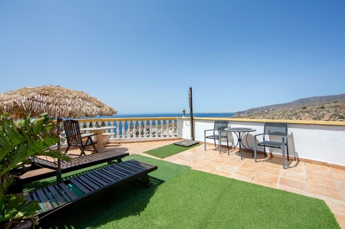 Vacation Home 'Vista al Mar Ylenia' with Sea View, Pool, 2 Terraces & Wi-Fi