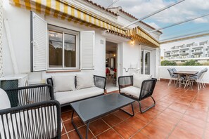 Outdoor dining - Apartment "Castillo de Torreblanca 2bed1bath" with Private Open Terrace (Fuengirola)