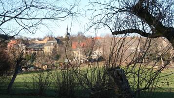 Classic-Apartment, eigenes Bad (Fewo Fachwerkhaus Maxen) | Außenbereich