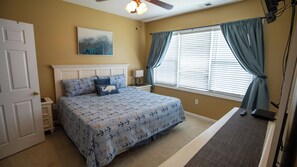 2 bedrooms, desk, iron/ironing board, free WiFi