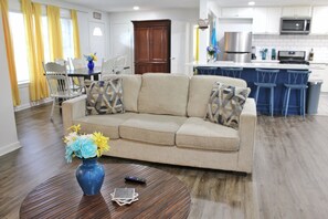 Smart TV, DVD player, books