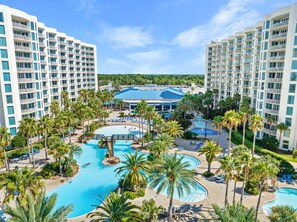 屋外プール、温水プール