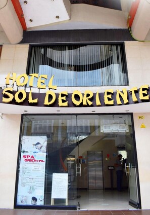 Fachada del alojamiento