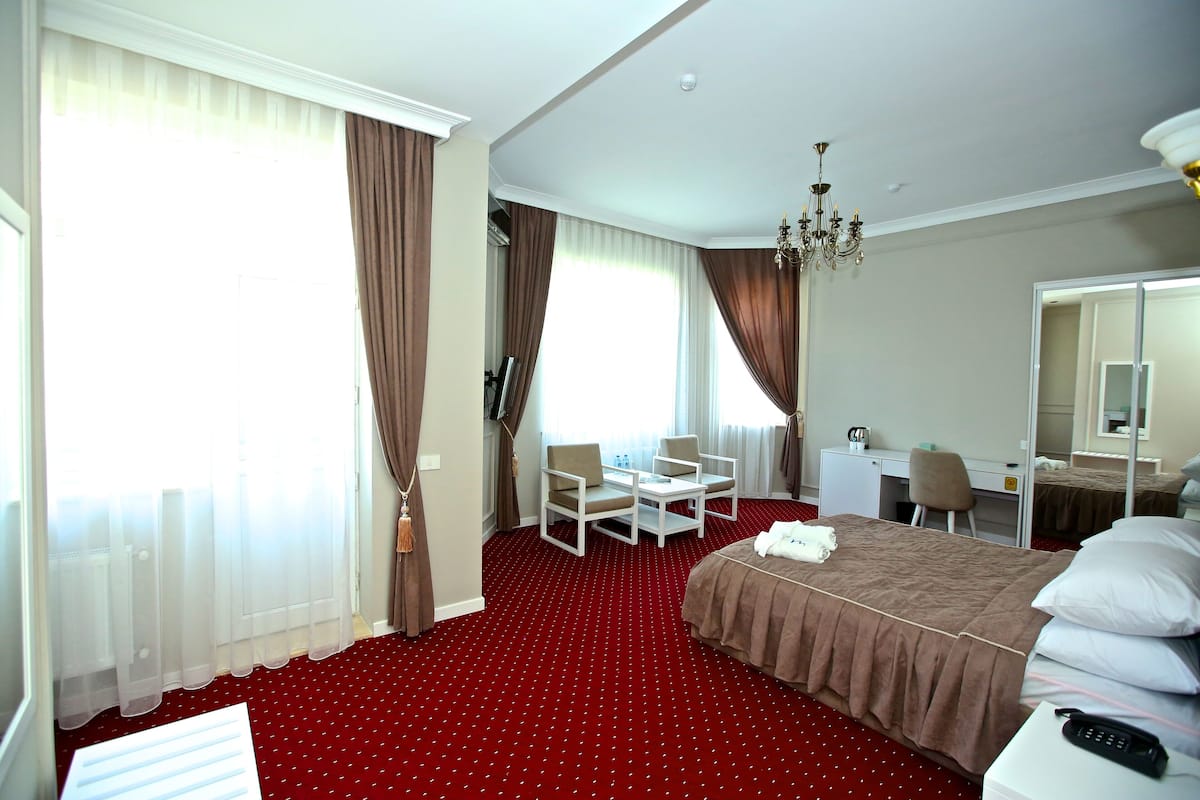 Deluxe-Doppelzimmer | Minibar, Schreibtisch, laptopgeeigneter Arbeitsplatz, kostenloses WLAN
