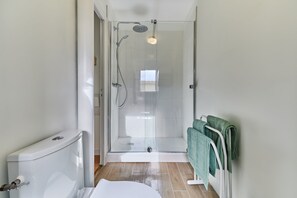 Hair dryer, towels