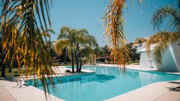 Una piscina climatizada
