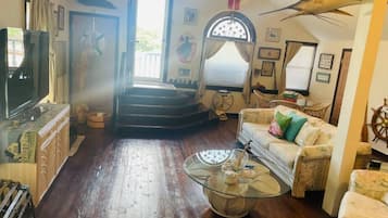 TV connectée, cheminée, chaßne hi-fi