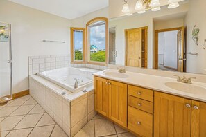 Towels, soap, toilet paper - Soundfront Dog Friendly Home w/ Pool, Hot Tub, Elevator, Private Sound Boardwalk (Avon)