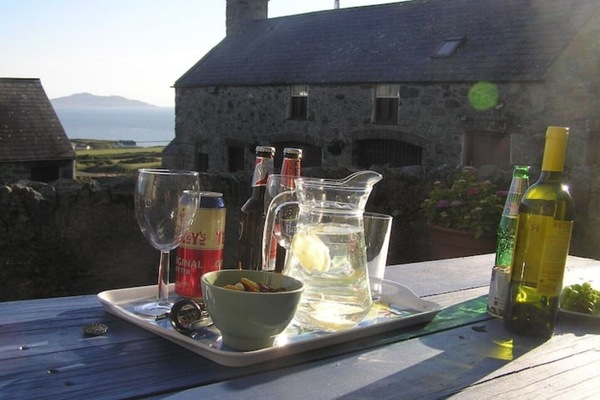 enjoy the afternoon and evening sun on The Back Wing patio