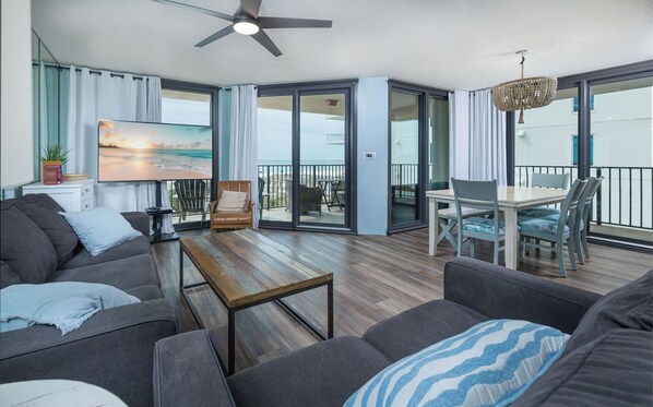 Flat-screen TV - Relax with Gulf Views at Phoenix East 201 Escape (Orange Beach)