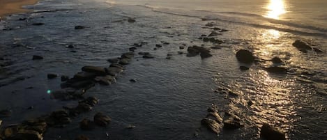 بالقرب من الشاطئ