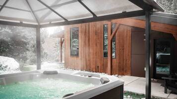 Baignoire à remous extérieure