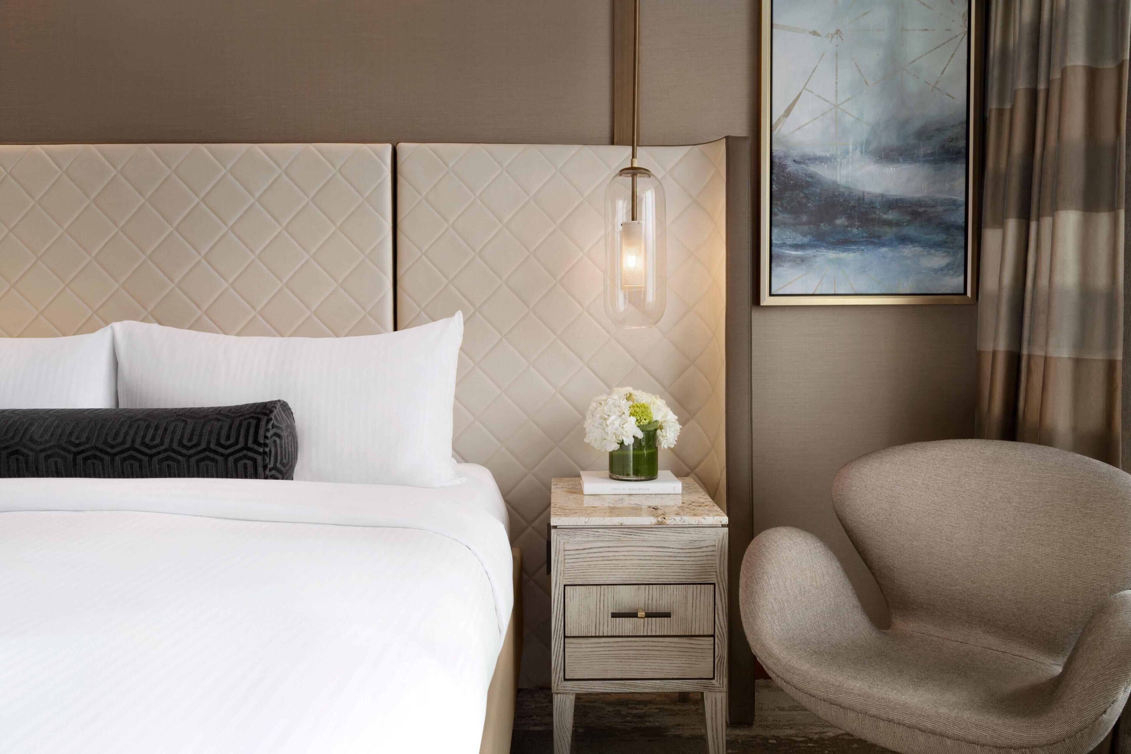 premium bedding, down duvets, pillow-top beds, minibar