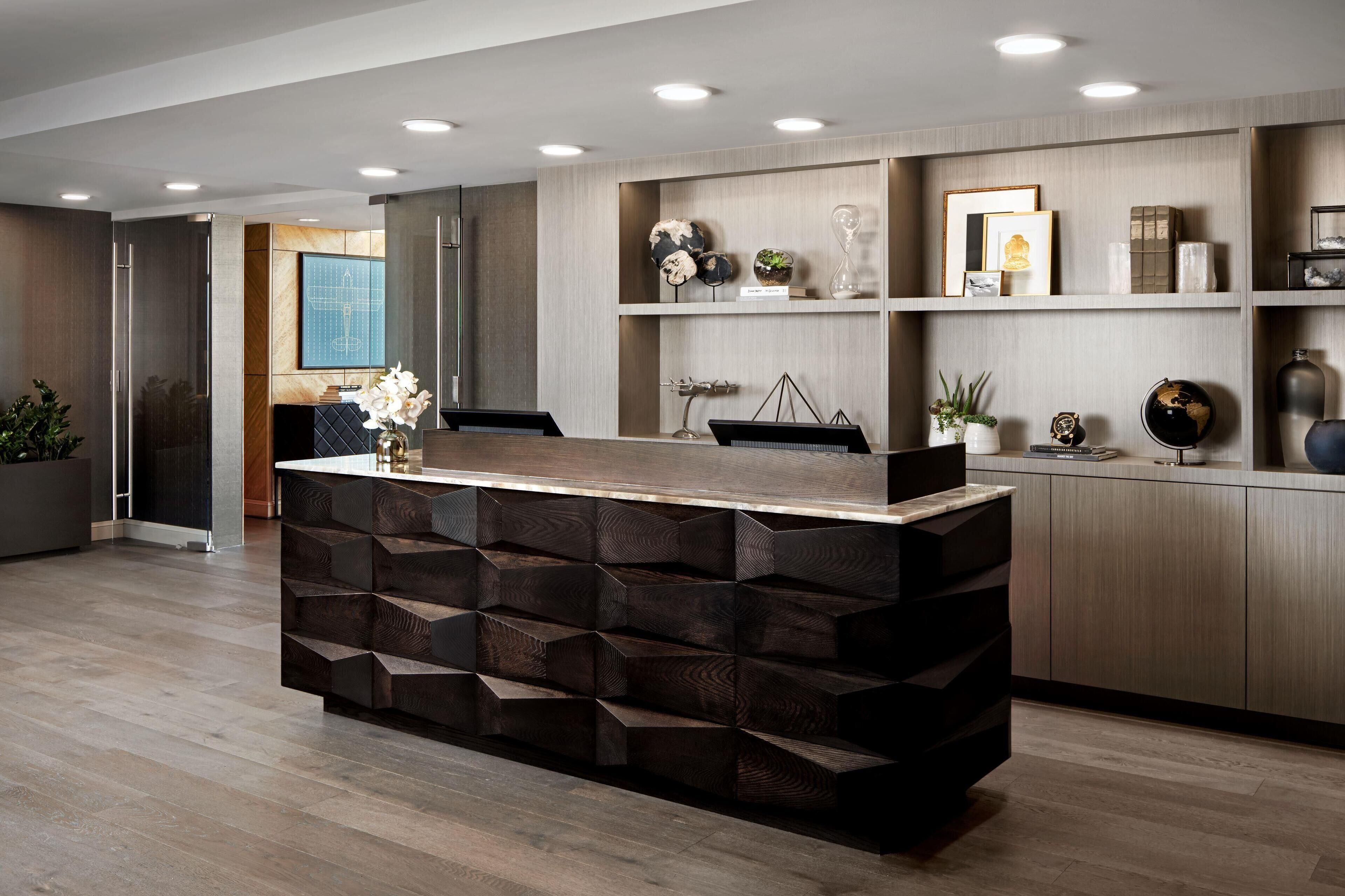 check-in/check-out kiosk