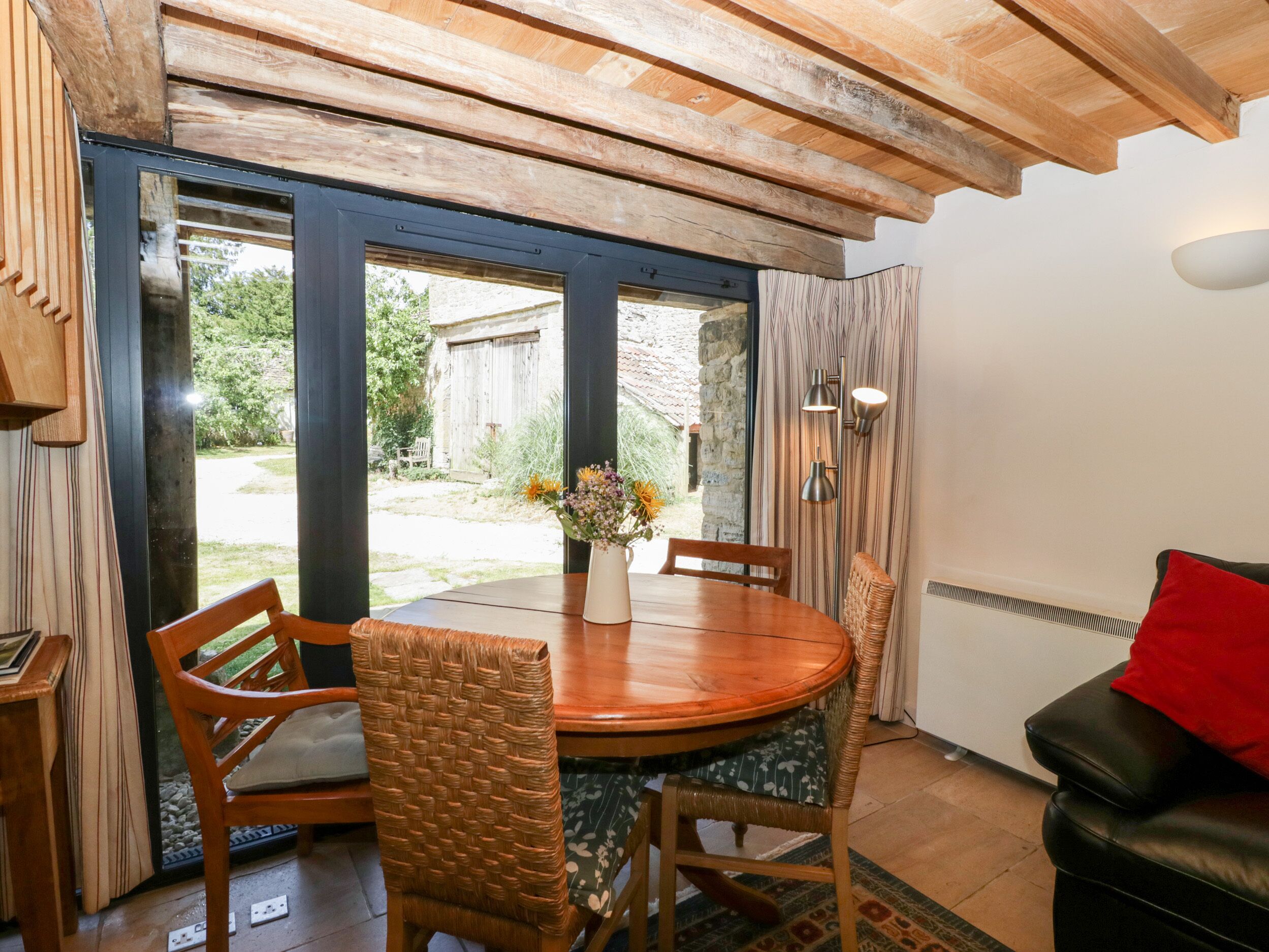 Fridge, dishwasher, electric kettle, toaster