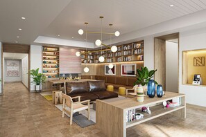 Lobby - 15th FL 1BR Condo | Heated Pool, Gym, Balcony, Bar (Austin)