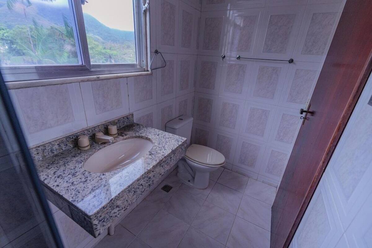 Bathroom | Shower, towels, soap, toilet paper