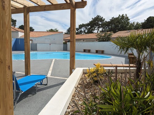 Maisonnette rénovée à 2 pas de la plage