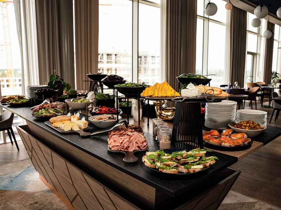 Petit déjeuner continental compris tous les jours